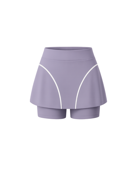 Falda-Short - Lila